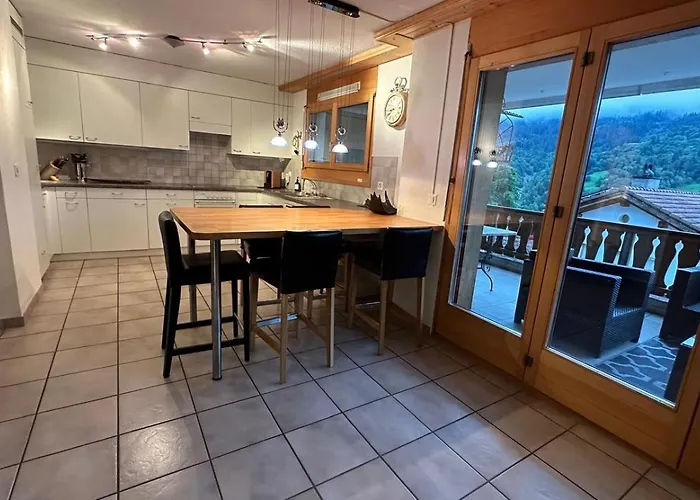 & Mountain View Apartman Saas im Prattigau